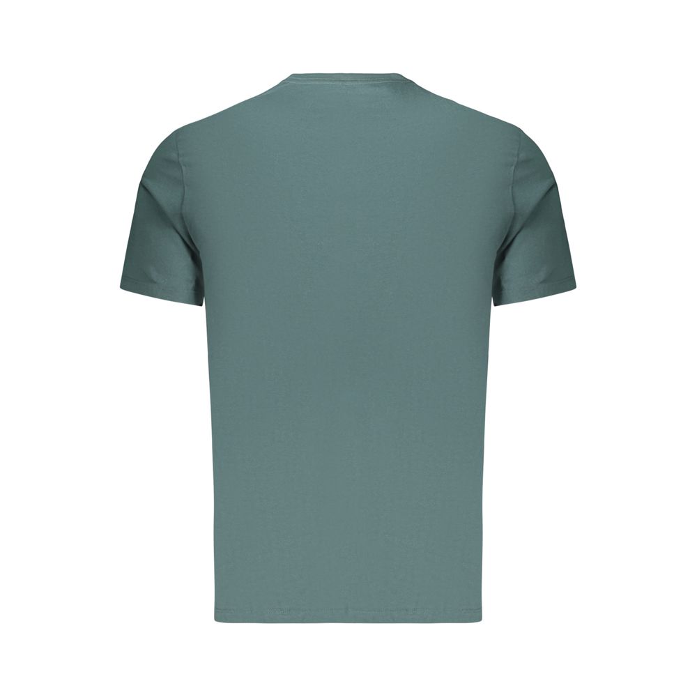 Calvin Klein Blaues Baumwoll-T-Shirt für Herren