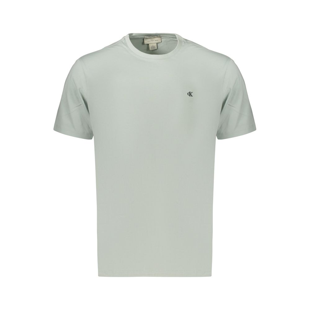 Calvin Klein Grünes Baumwoll-T-Shirt für Herren