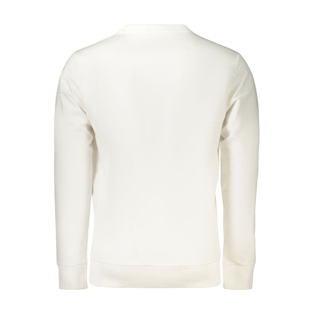 Rifle Weißes Baumwoll-Sweatshirt für Herren