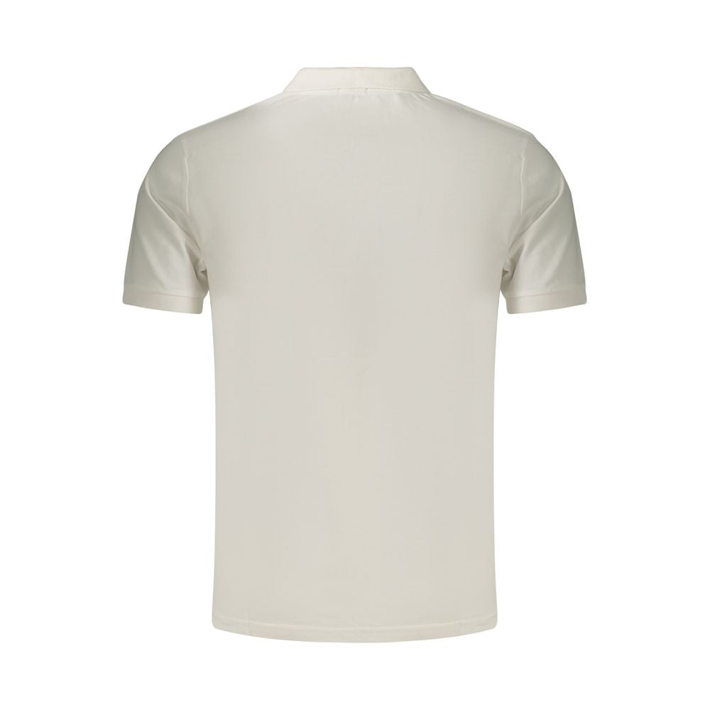 Rifle Weißes Herren-Poloshirt aus Baumwolle