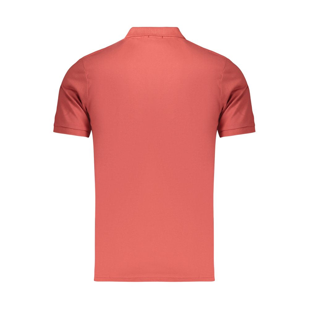 Rifle Rosso Baumwoll-Poloshirt für Herren