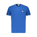 Calvin Klein Blaues Baumwoll-T-Shirt für Herren