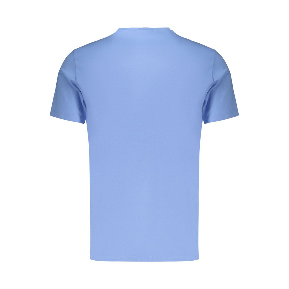 Calvin Klein Azzurro Baumwoll-T-Shirt für Herren