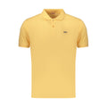 Rifle Herren-Poloshirt aus orangefarbener Baumwolle
