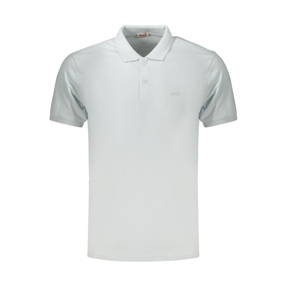 Rifle Azzurro Baumwoll-Poloshirt für Herren