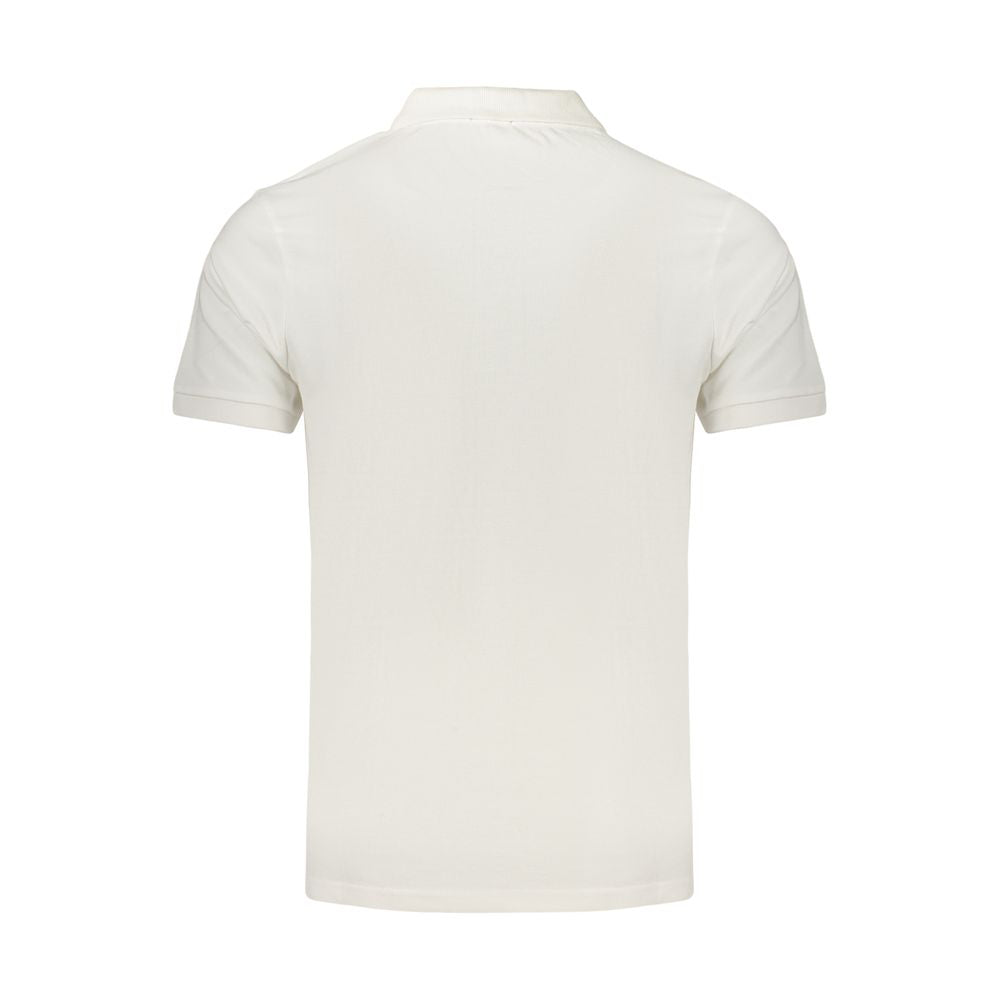Rifle Bianco Baumwoll-Poloshirt für Herren