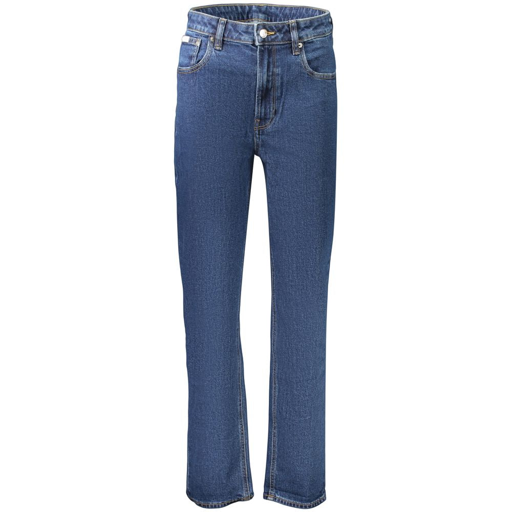 Calvin Klein Damen-Jeans aus Baumwolle in Blau
