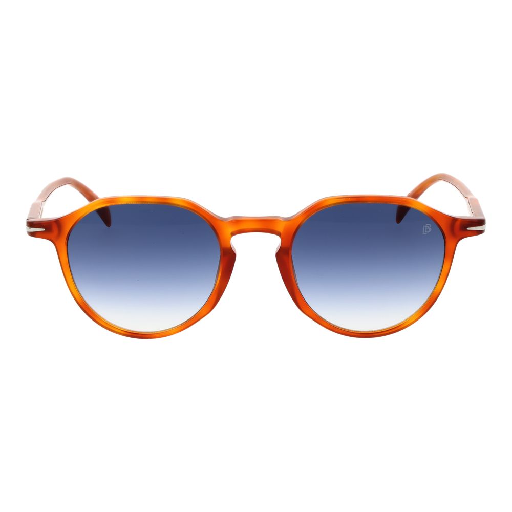 David Beckham Braune Sonnenbrille aus Acetat
