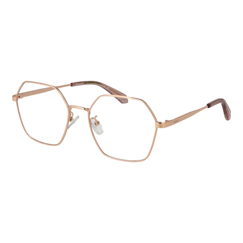 Polaroid Brille aus Roségold-Metall (Fassung)
