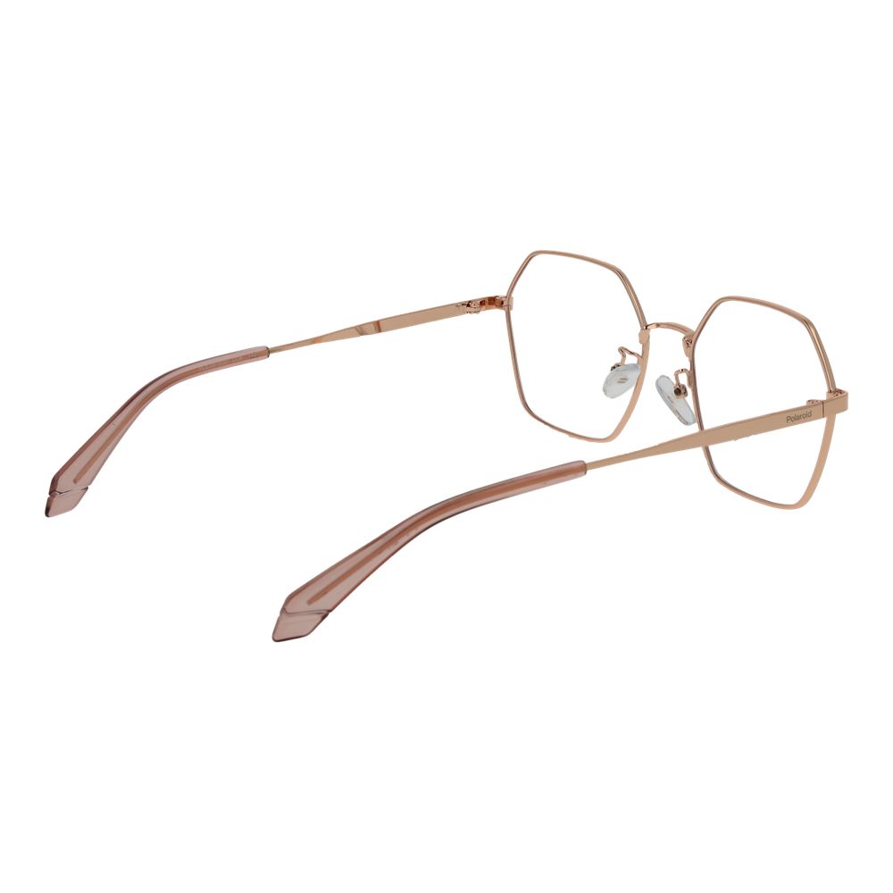 Polaroid Brille aus Roségold-Metall (Fassung)