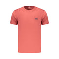 Rifle Rotes Baumwoll-T-Shirt für Herren