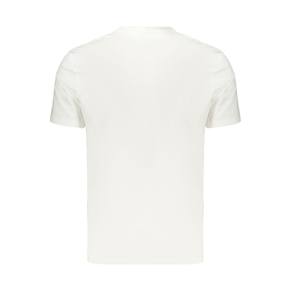 Calvin Klein Weißes Herren-T-Shirt aus Baumwolle