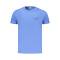 Rifle Blaues Baumwoll-T-Shirt für Herren