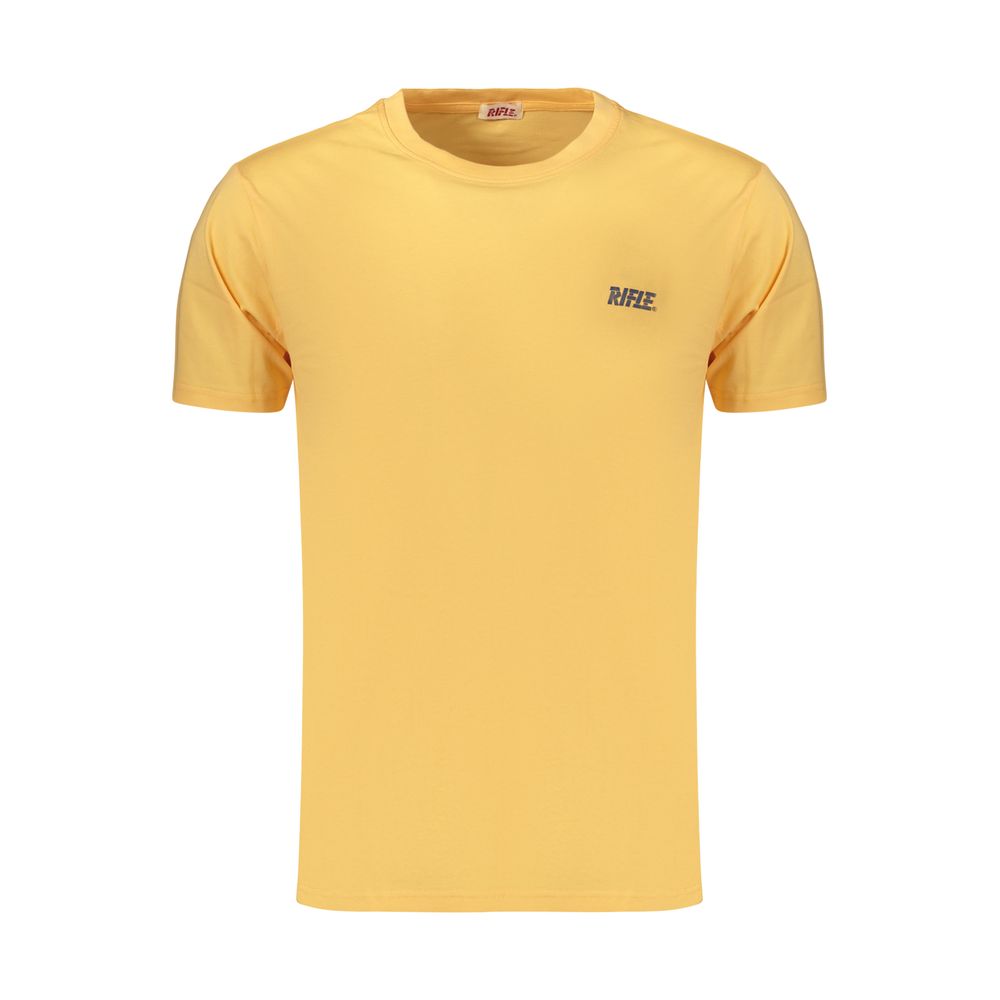 Rifle Orangefarbenes T-Shirt aus Baumwolle