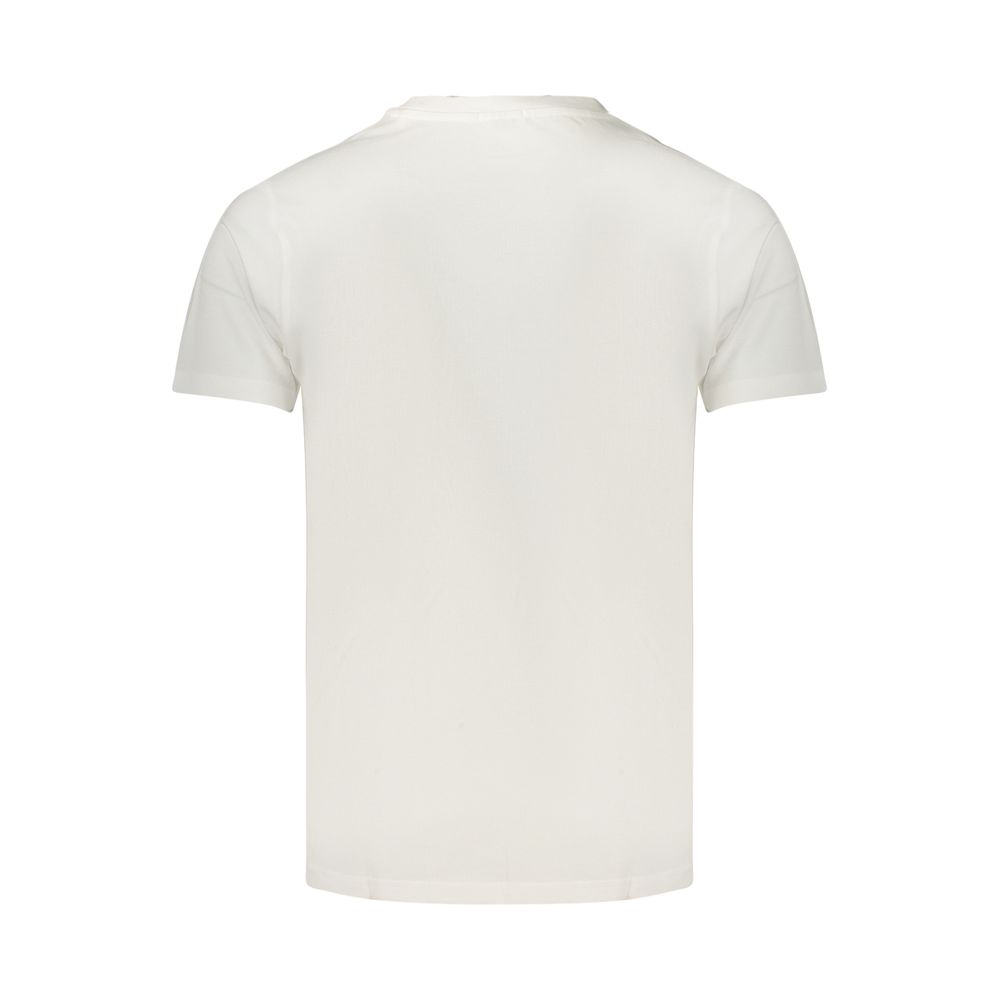 Rifle Weißes Herren-T-Shirt aus Baumwolle