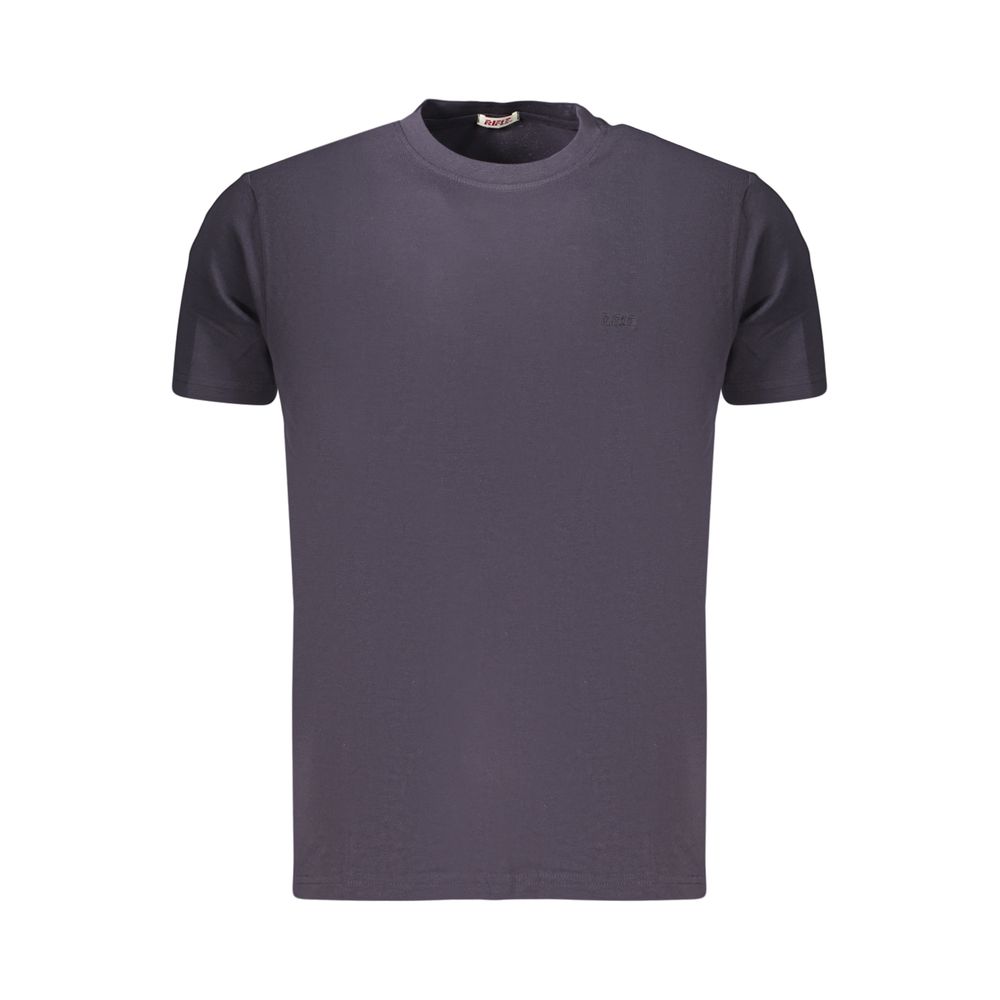 Rifle Blaues Baumwoll-T-Shirt für Herren