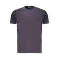 Rifle Blaues Baumwoll-T-Shirt für Herren