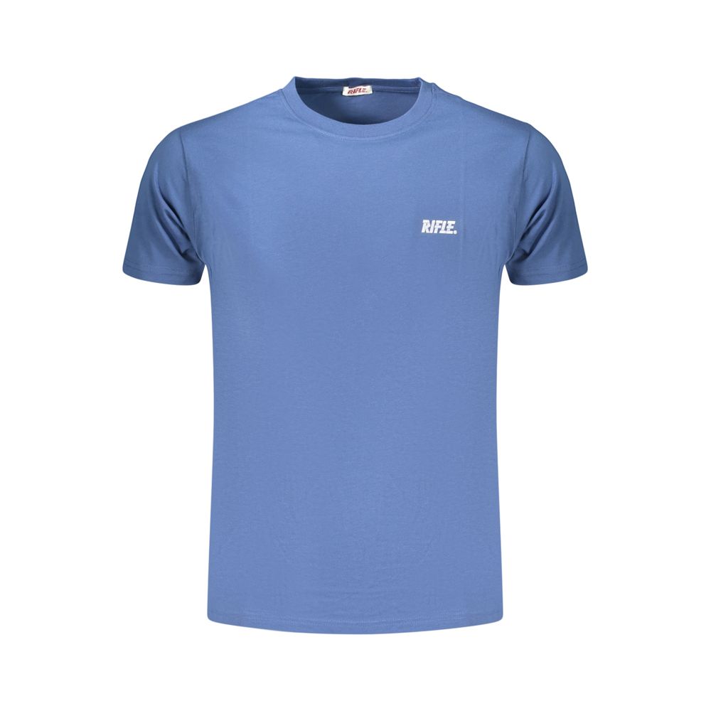 Rifle Blu Baumwoll-T-Shirt für Herren