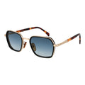 David Beckham Sonnenbrille aus Goldmetall