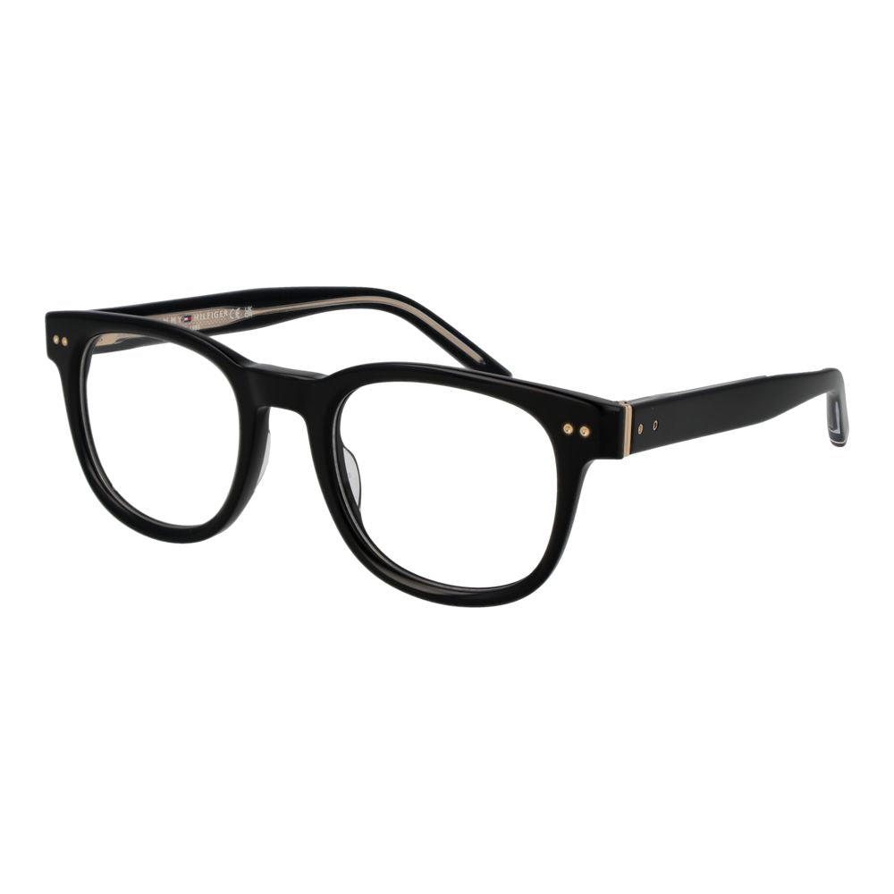 Tommy Hilfiger Schwarze Brille aus Acetat (Gestell)