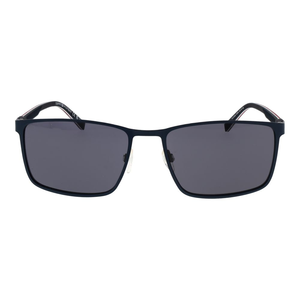 Tommy Hilfiger Blaue Sonnenbrille aus Metall