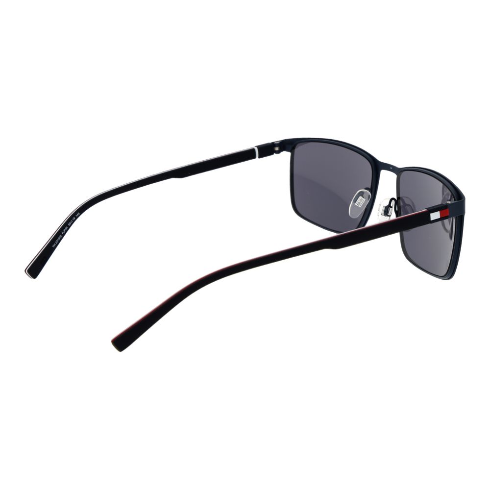 Tommy Hilfiger Blaue Sonnenbrille aus Metall