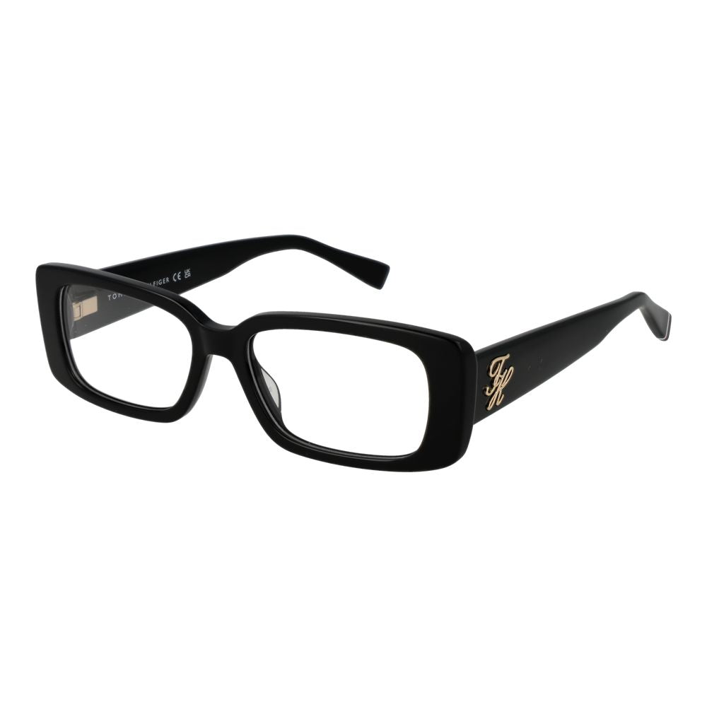 Tommy Hilfiger Schwarze Brille aus Acetat (Gestell)
