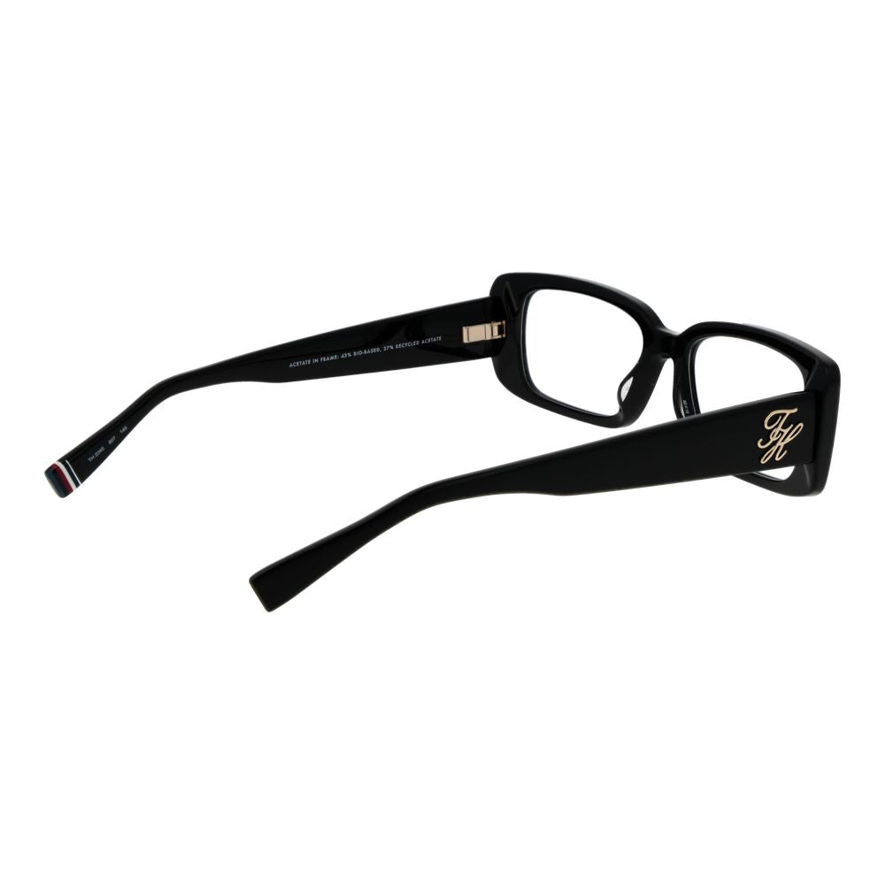 Tommy Hilfiger Schwarze Brille aus Acetat (Gestell)