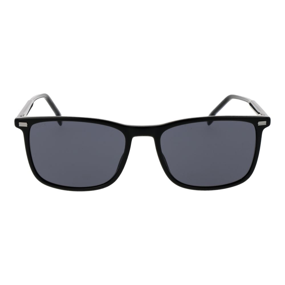 Hugo Boss Schwarze Sonnenbrille aus Acetat