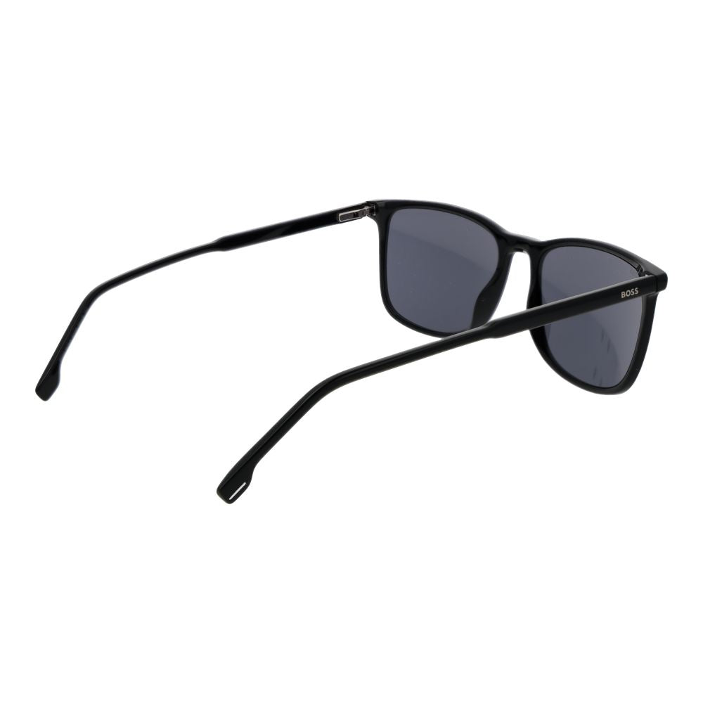 Hugo Boss Schwarze Sonnenbrille aus Acetat
