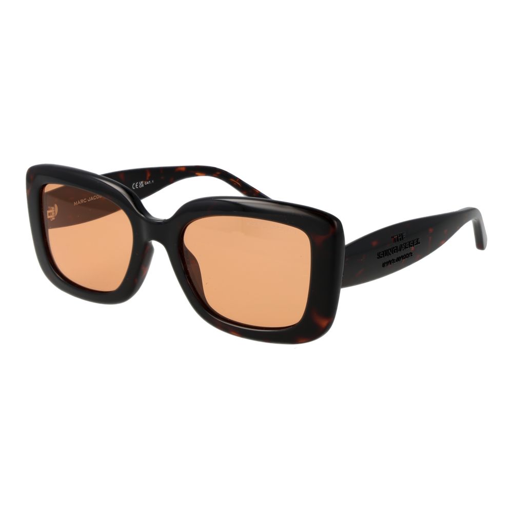 Marc Jacobs Braune Sonnenbrille aus Kunststoff