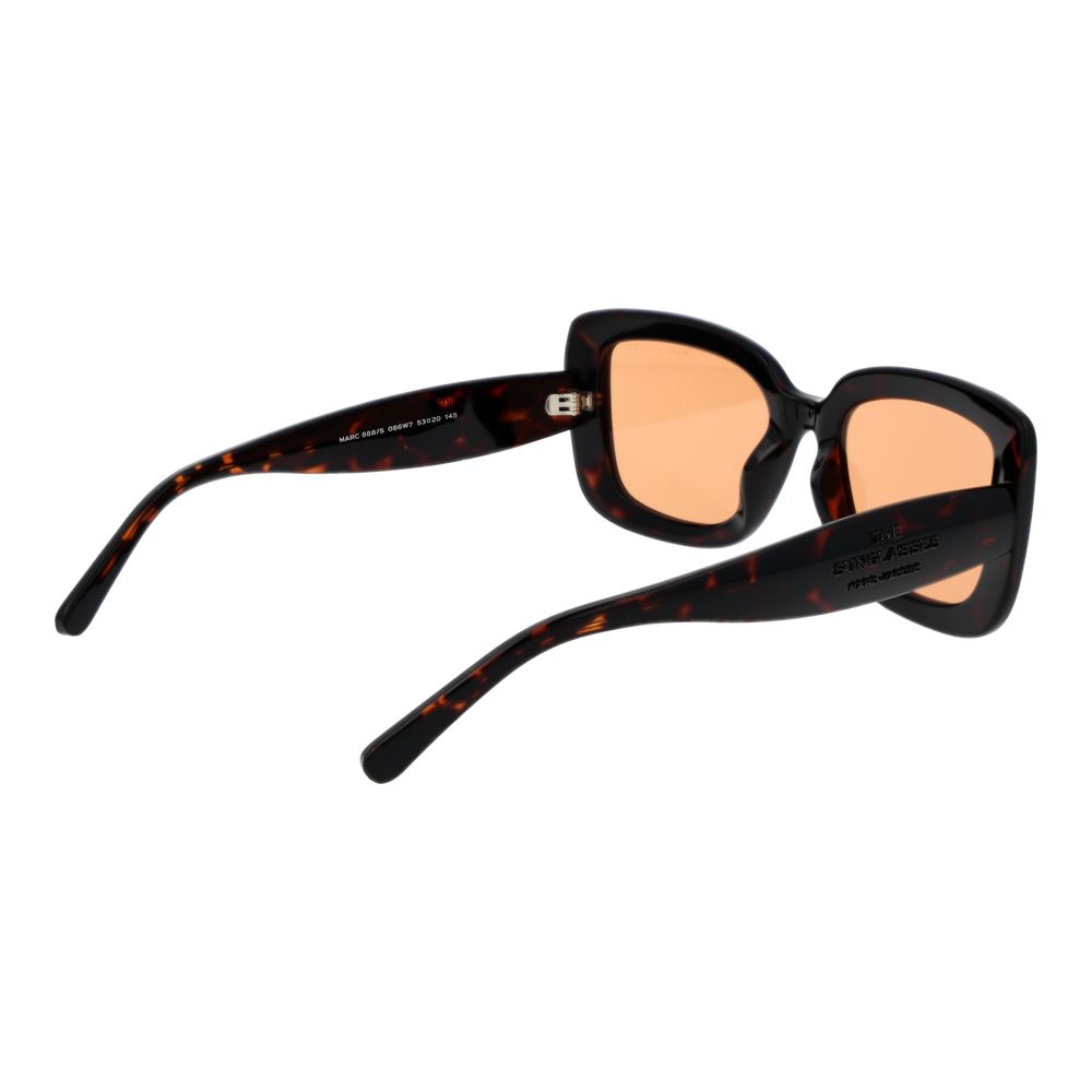 Marc Jacobs Braune Sonnenbrille aus Kunststoff