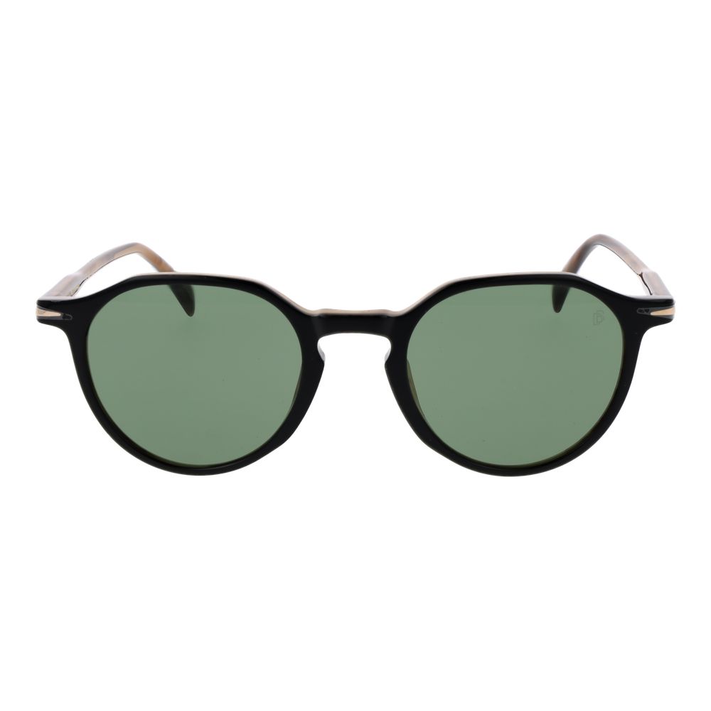 David Beckham Schwarze Sonnenbrille aus Acetat