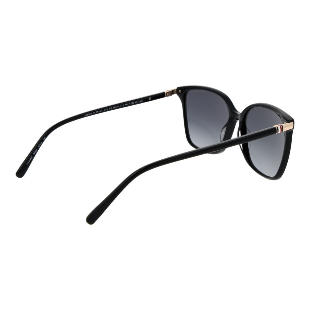 Tommy Hilfiger Schwarze Sonnenbrille aus Acetat