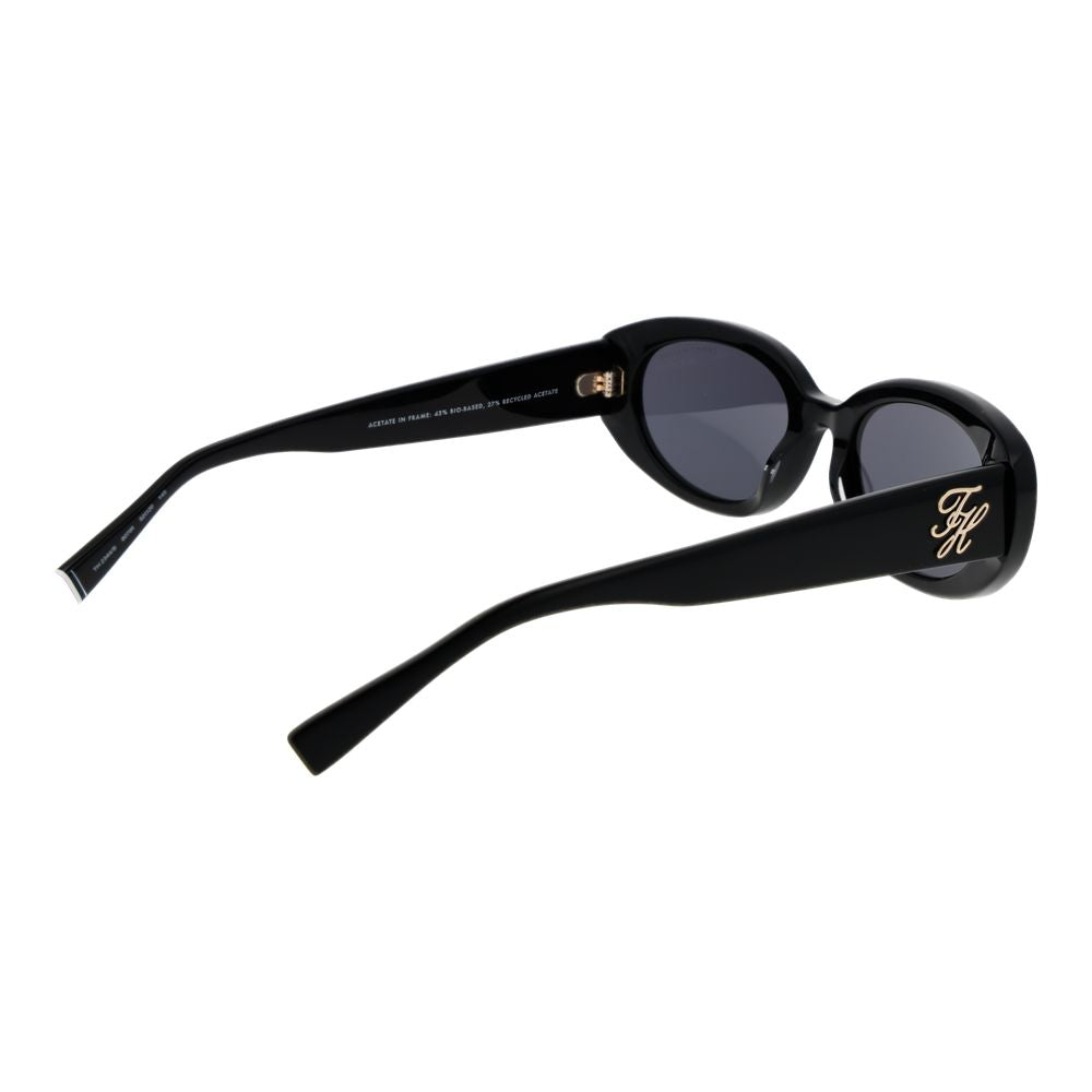 Tommy Hilfiger Schwarze Sonnenbrille aus Acetat