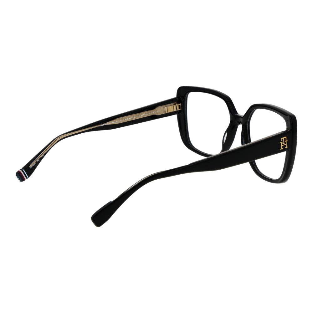 Tommy Hilfiger Schwarze Brille aus Acetat (Gestell)
