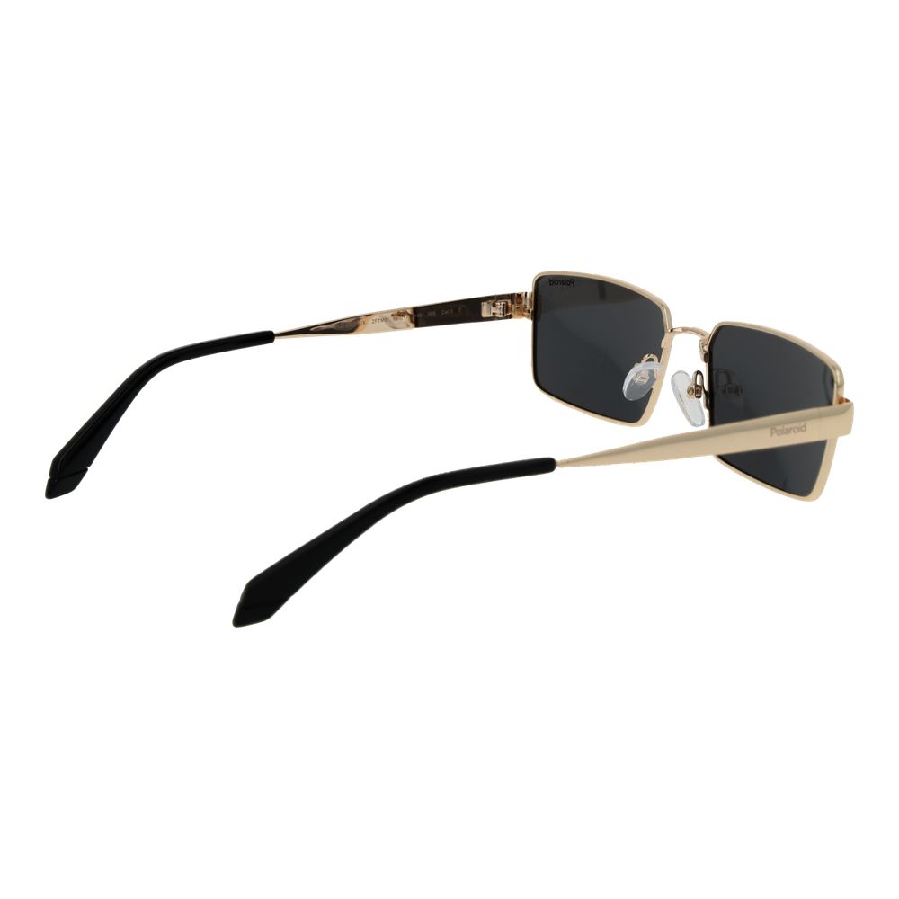 Polaroid Sonnenbrille aus Goldmetall