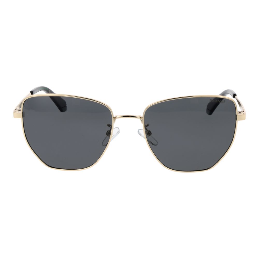 Polaroid Sonnenbrille aus Goldmetall