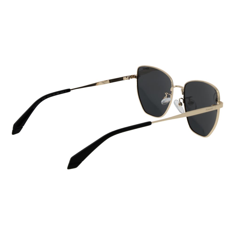 Polaroid Sonnenbrille aus Goldmetall