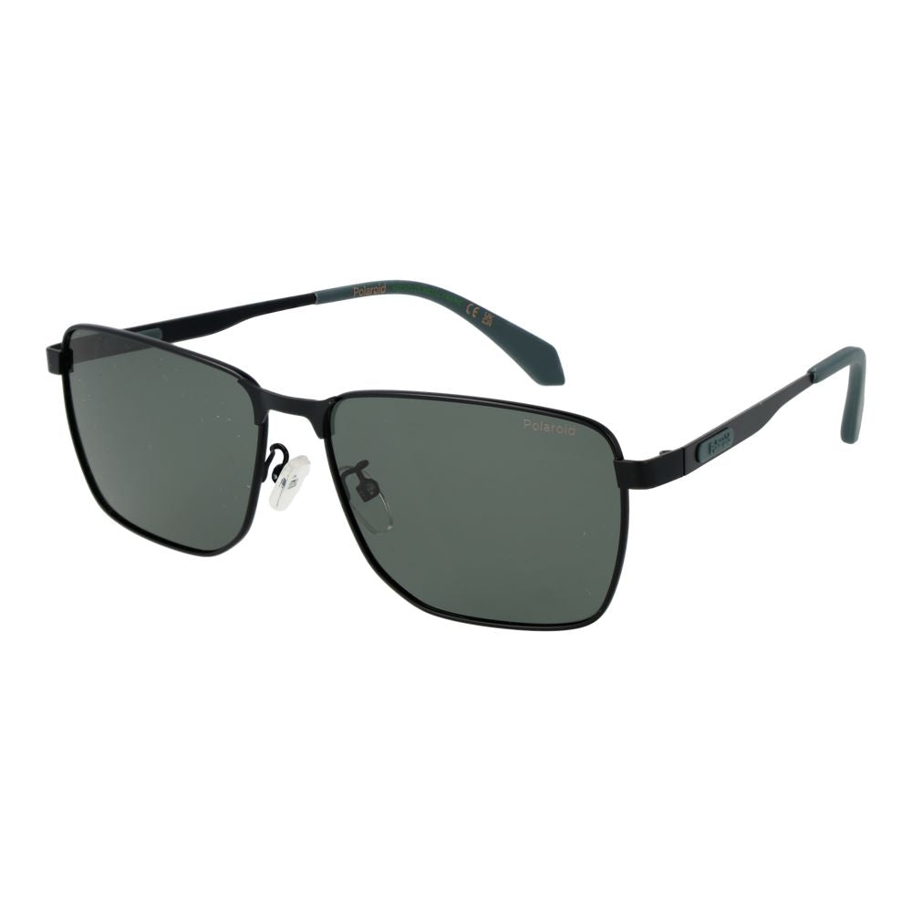 Polaroid Schwarze Sonnenbrille aus Metall