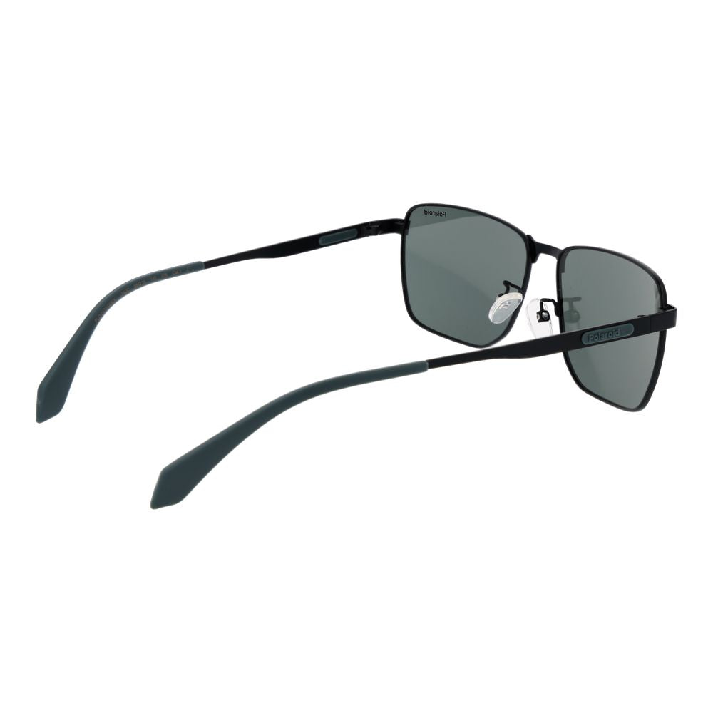 Polaroid Schwarze Sonnenbrille aus Metall