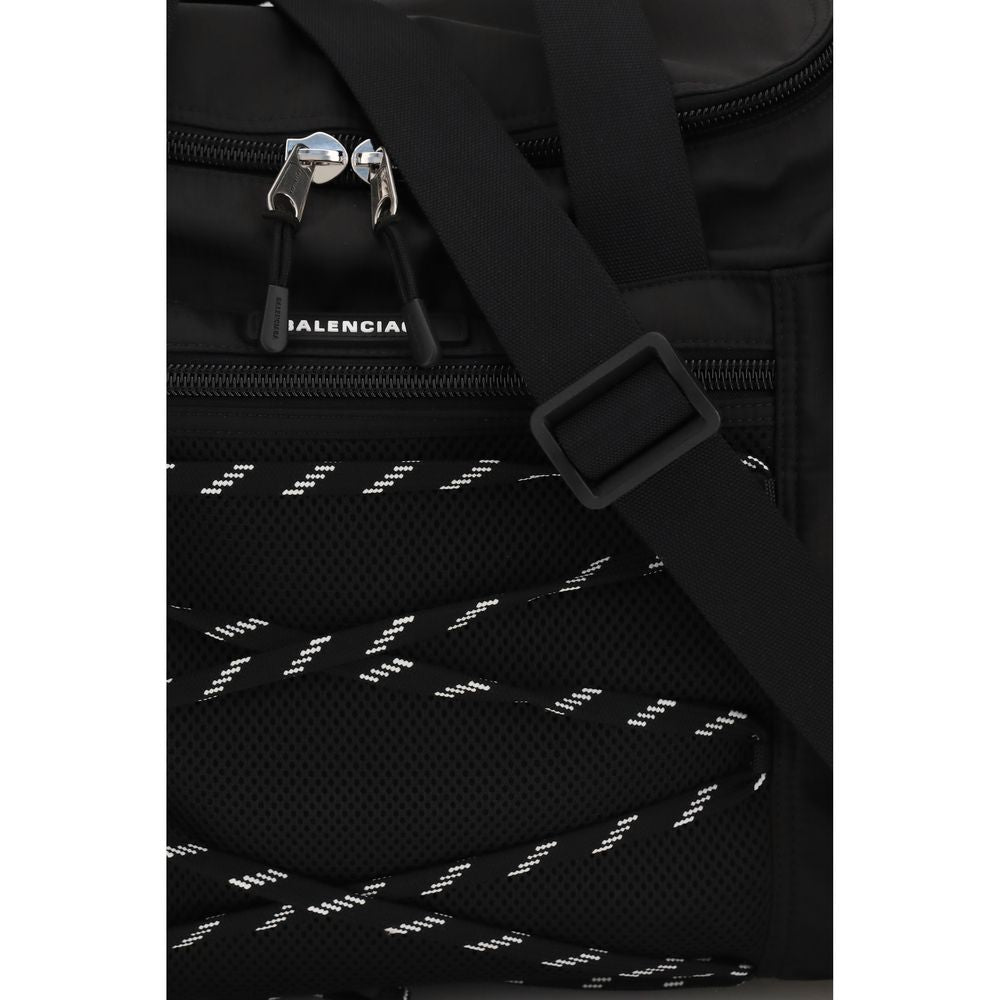 Balenciaga Schwarze Bos Taurus Kalbsleder Schultertasche
