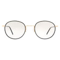 Andy Wolf Schwarze Metallbrille (Gestell)