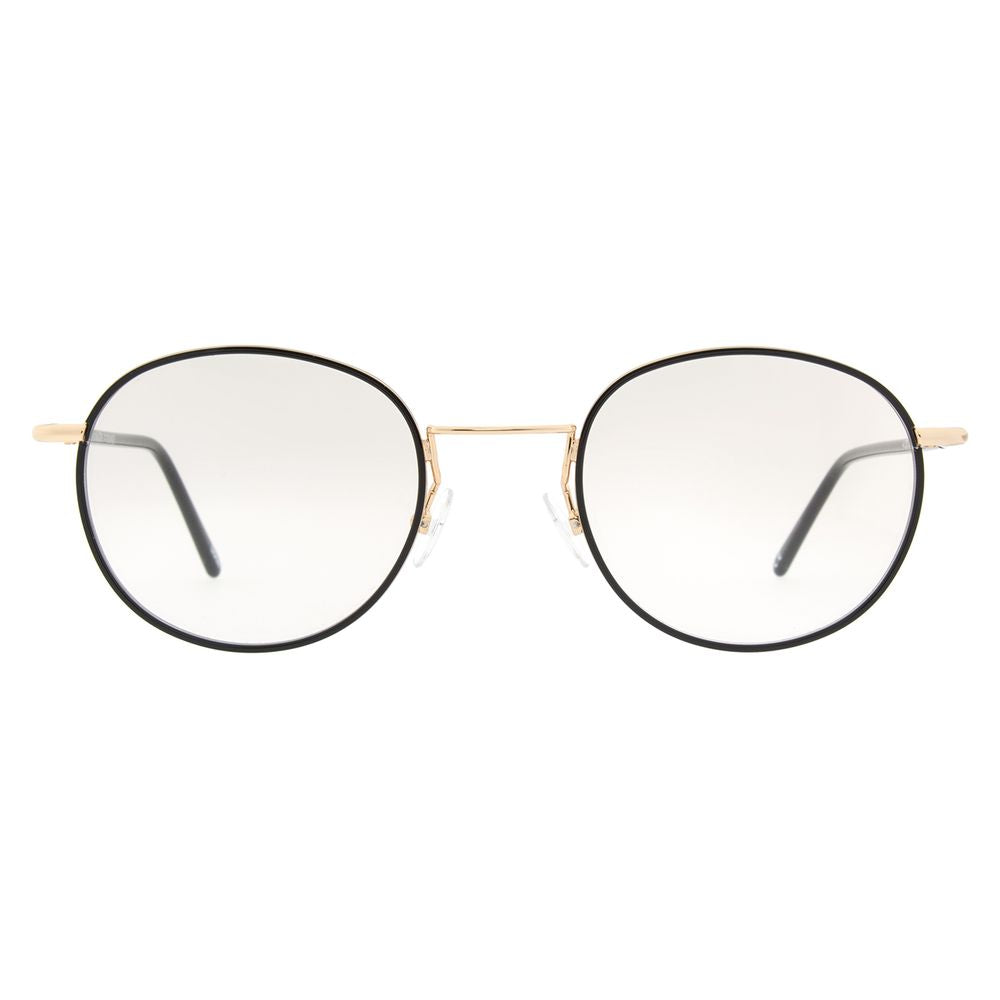 Andy Wolf Schwarze Metallbrille (Gestell)