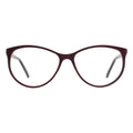 Andy Wolf Brille aus Burgunderrotem Acetat (Gestell)