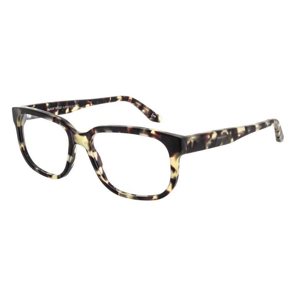 Andy Wolf Braune Brille aus Acetat (Gestell)