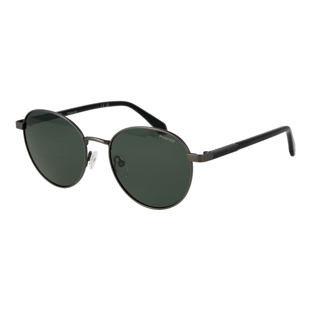 Polaroid Graue Sonnenbrille aus Metall