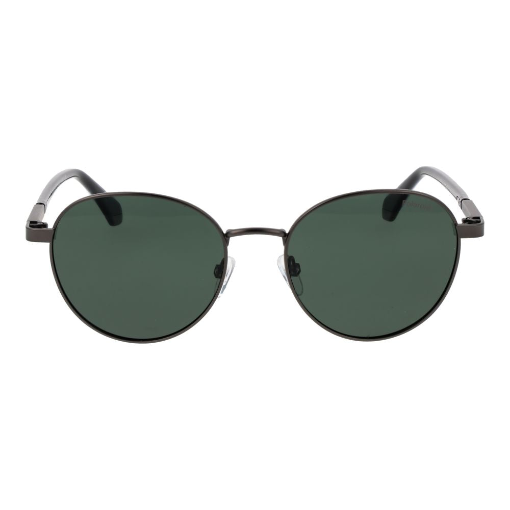 Polaroid Graue Sonnenbrille aus Metall
