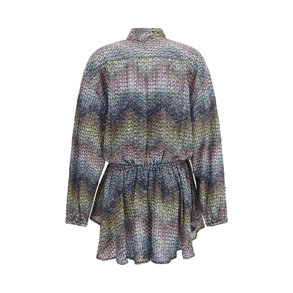 Missoni Mehrfarbiges Freizeitkleid aus Viskose