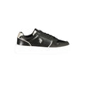 U.S. POLO ASSN. Schwarzer Damen-Sneaker aus Polyurethan